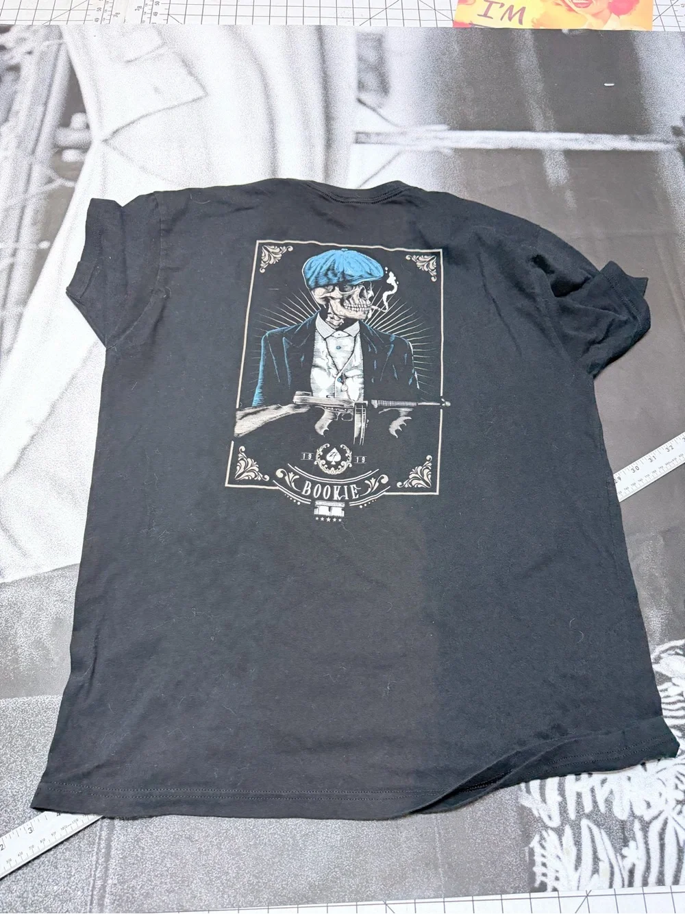 Zero Foxtrot The Bookie men’s sz XL tee A6 - Picture 4 of 5